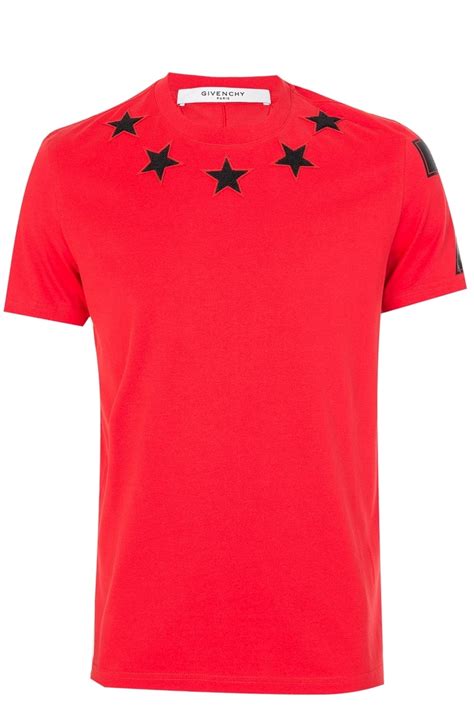 givenchy long sleeve red|givenchy t shirt price.